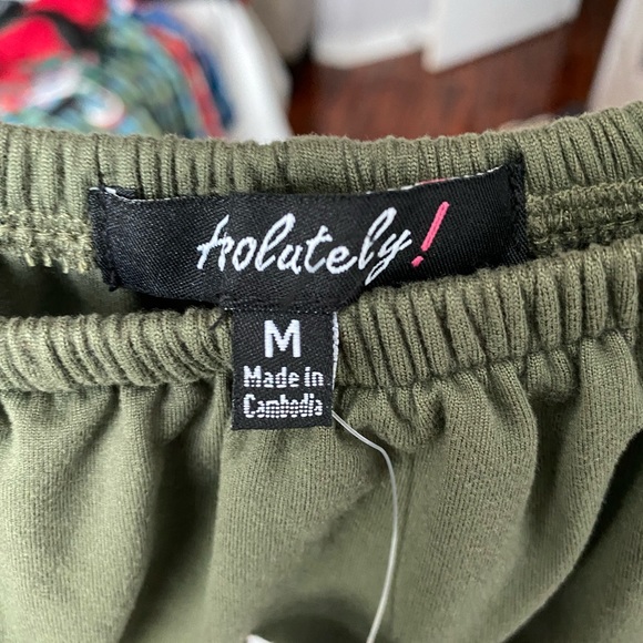 olive bodycon dress - Picture 2 of 3